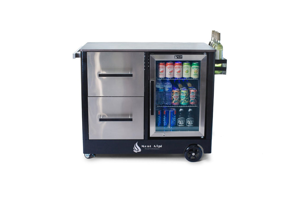 Mont Alpi Large Outdoor Prep Center / Bar Cart
