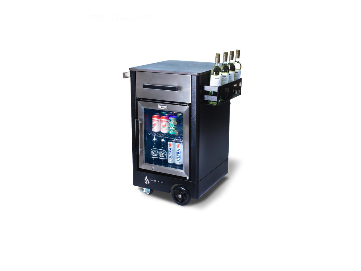 Mont Alpi Compact Outdoor Cart with Refrigerator – MAPCM — DelVeranda