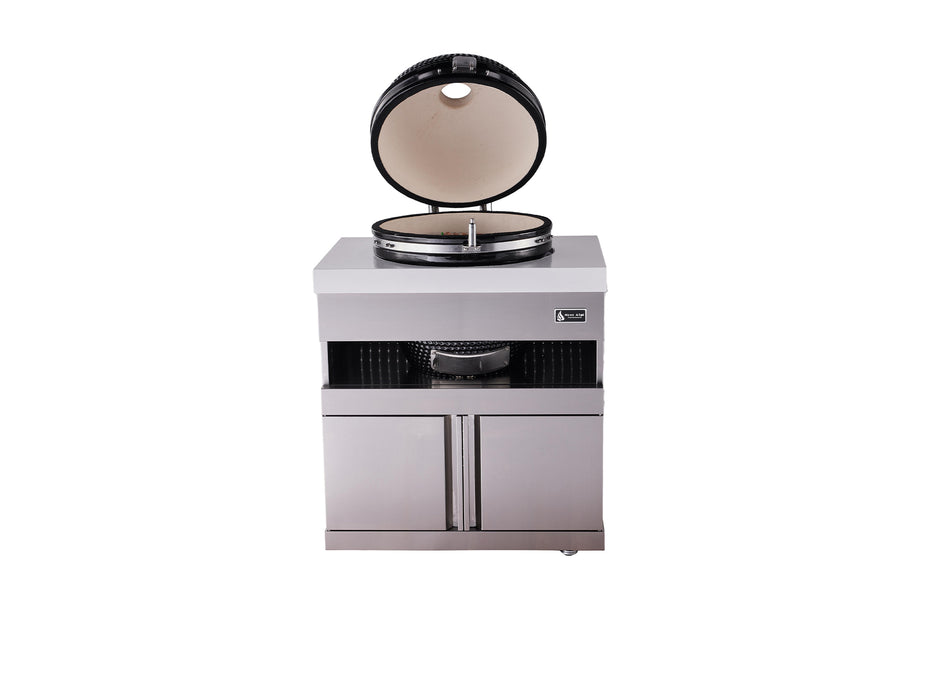 Mont Alpi Stainless Steel 18" Universal Kamado Grill Module